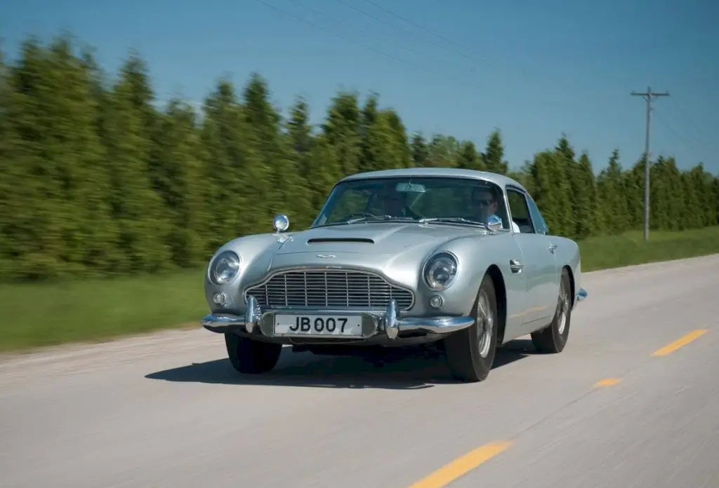 The 1964 Aston Martin DB5 is perhaps best known for its association with the James Bond film franchise, beginning with the 1964 film 