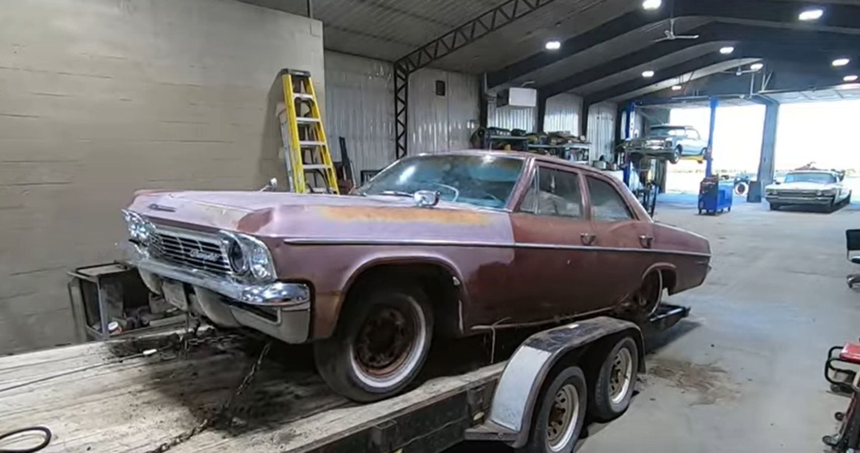 This 1965 Chevrolet Bel Air Barn Find Starts Up Just Fine After 35 Years