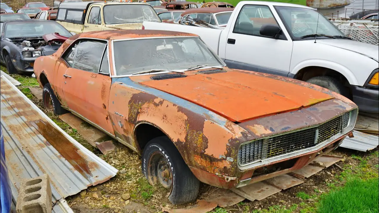 Rare 1967 Chevrolet Camaro SS/RS P-Code Found At Midwest Junkyard