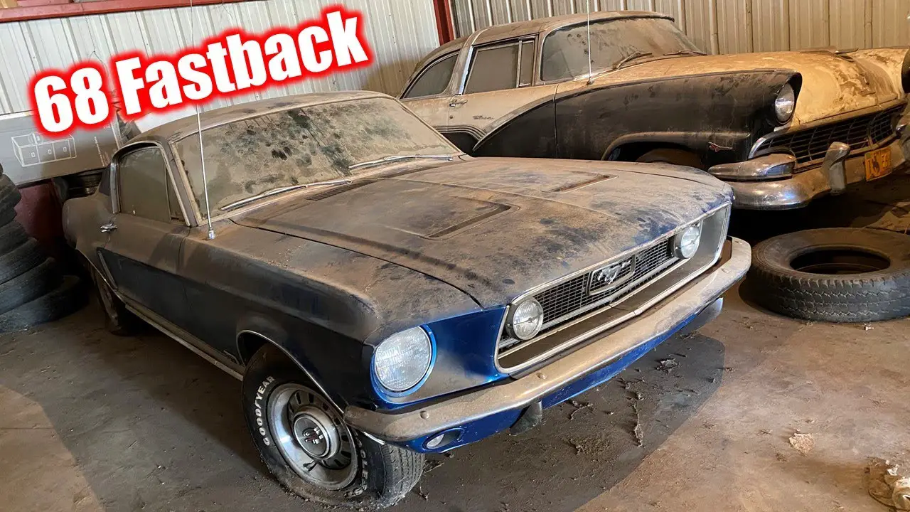 BARN FIND 1968 GT Fastback Mustang! - YouTube