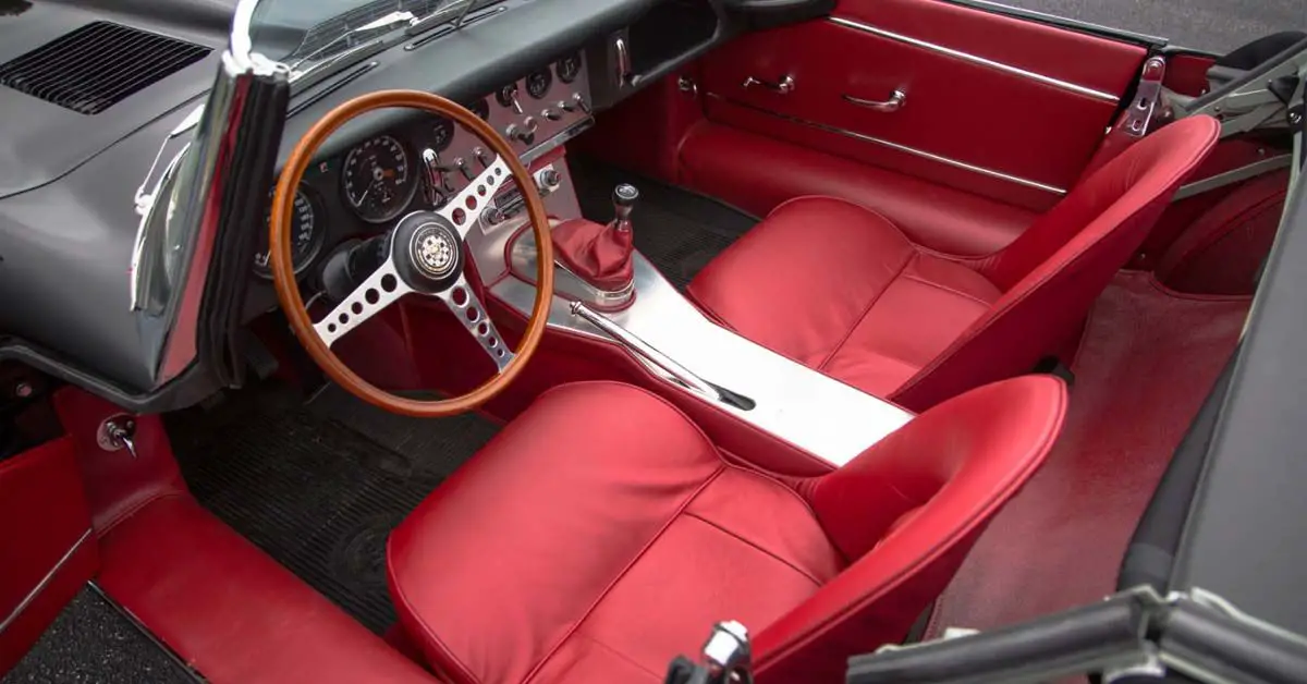 1962 Jaguar E-Type Interior View 