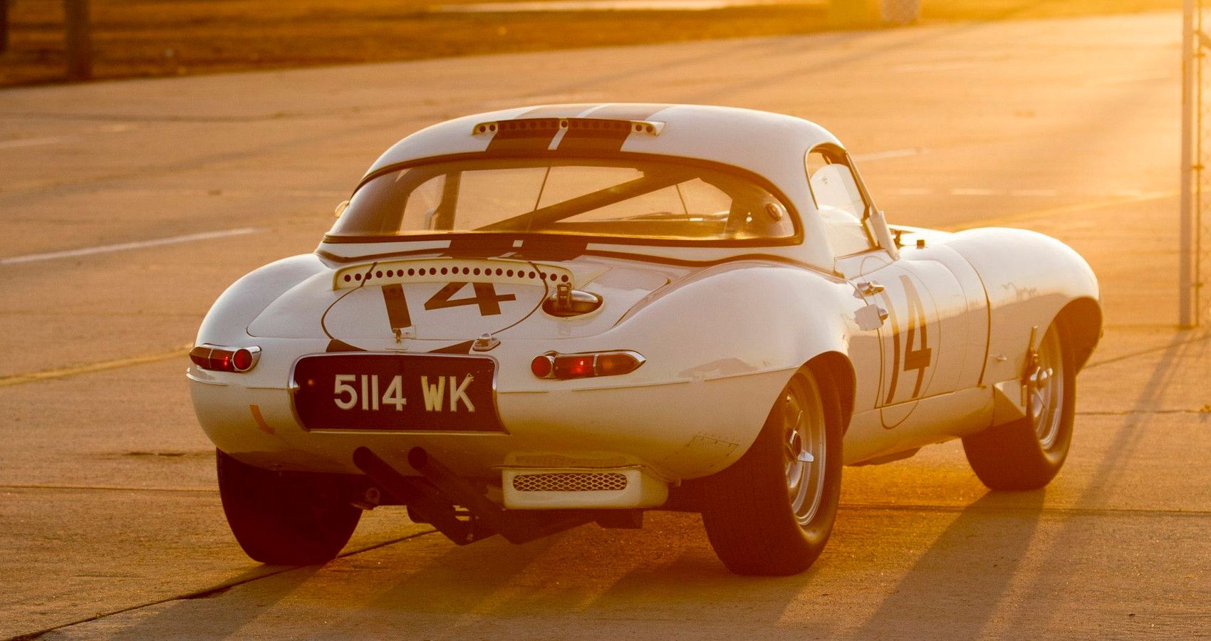 1963 E-Type Lightweight - Rear quarter