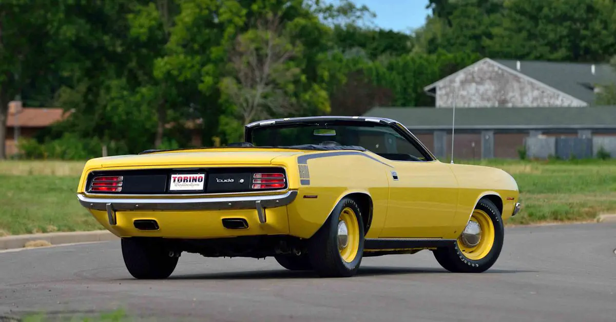 Rare American Muscle - 1970-71 Plymouth Hemi Cuda Convertible