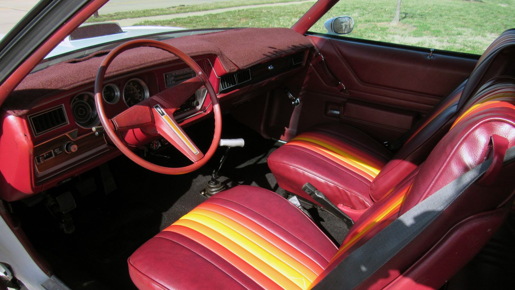 A parked 1977 Pontiac Can Am