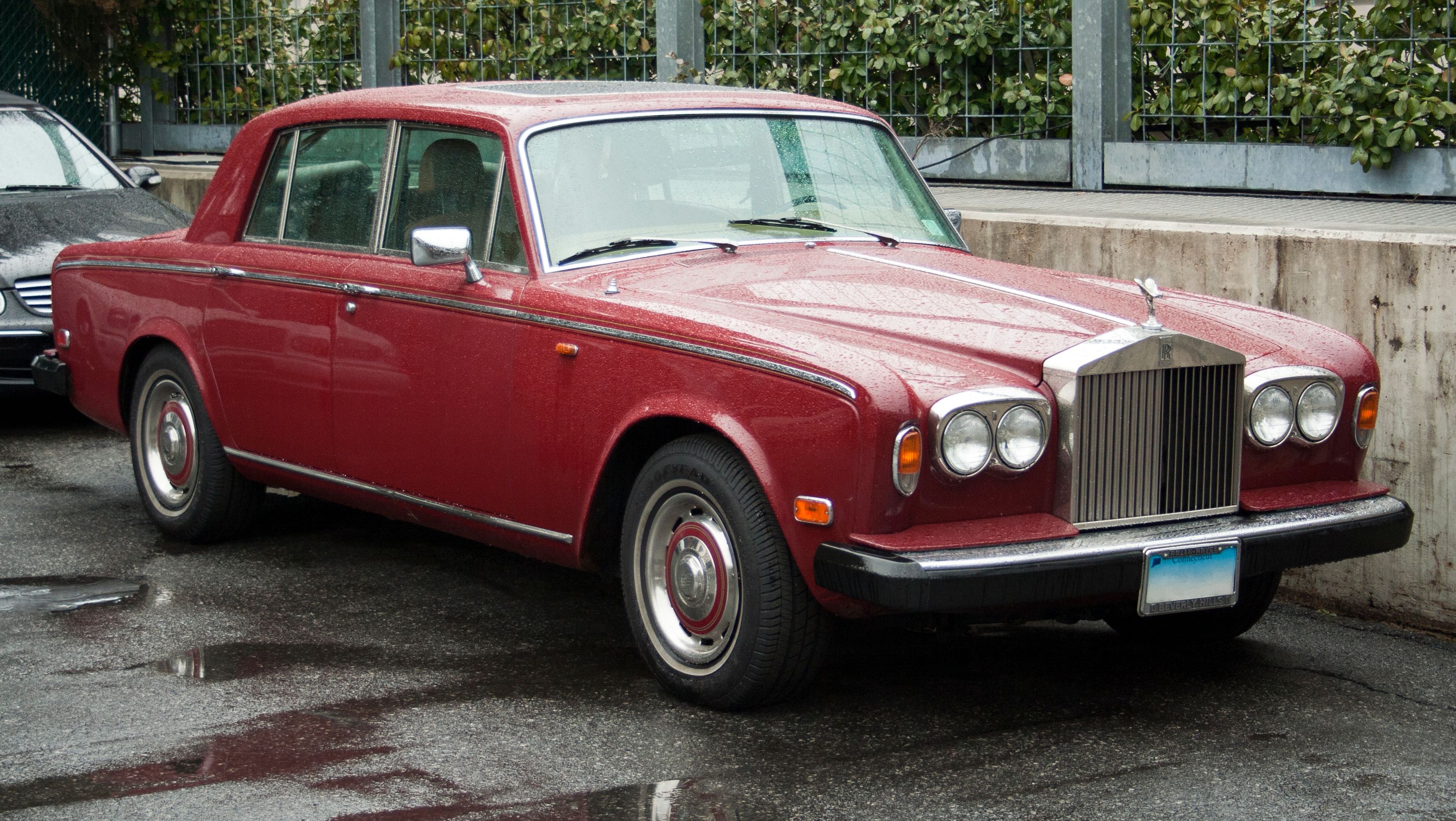 A parked 1979 Rolls-Royce Silver Shadow II