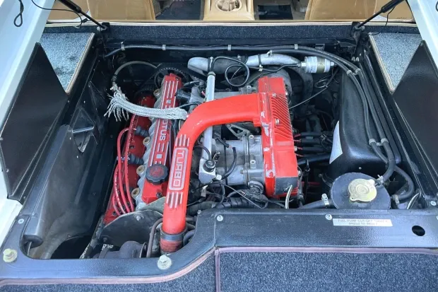 The Lotus Esprit Turbo's Engine