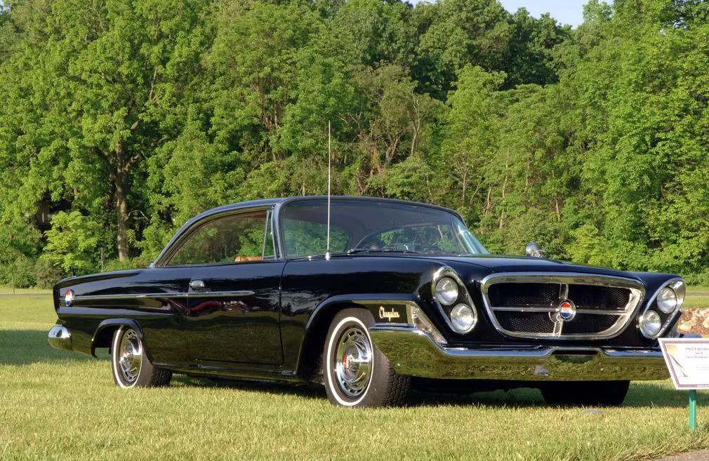 One of the most recognizable features of the 1962 Chrysler 300 is its sleek and angular body design. 