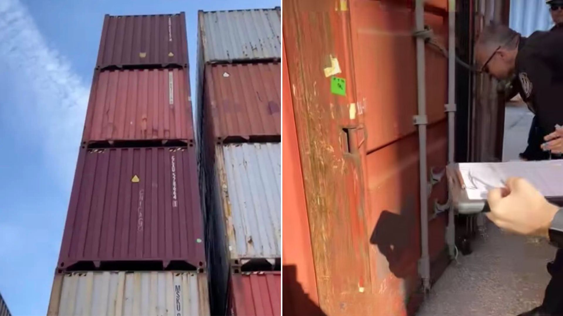 Coast Guard Shocked To See Who Was Making Strange Noises Coming From A Container