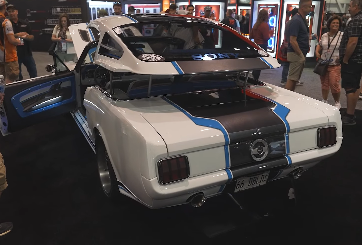 Sony Audio 1966 Ford Mustang Restomod