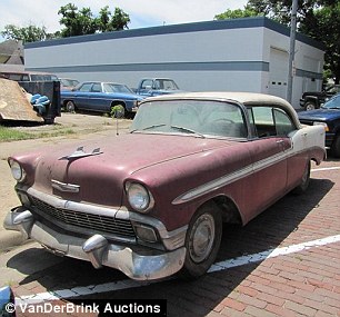 Collectors Items: Some of the cars belonging to the Lembrecht family have been sealed away for 17-years to preserve their condition and motors