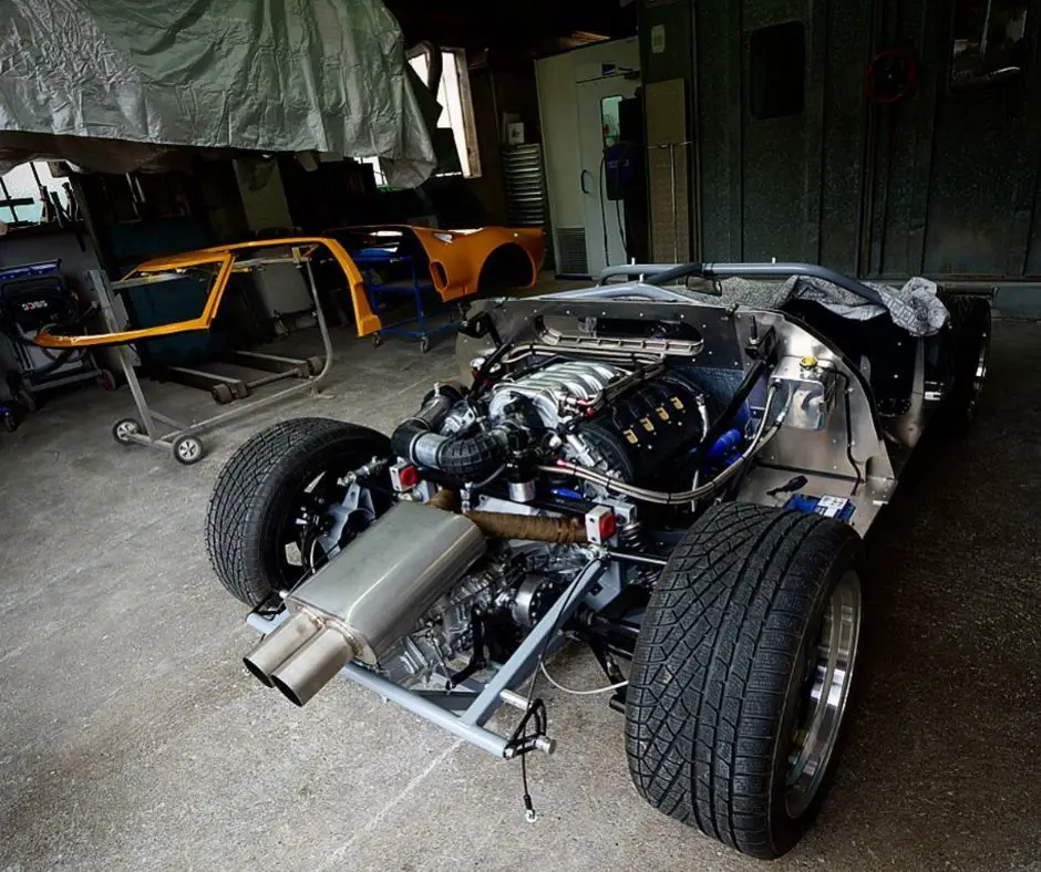 Ford GT40 preparation Benjamin Workshop 