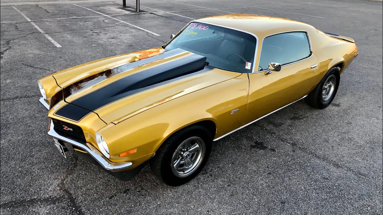 Test Drive 1970 Chevrolet Camaro 4 Speed SOLD for $19,900 Maple Motors -  YouTube