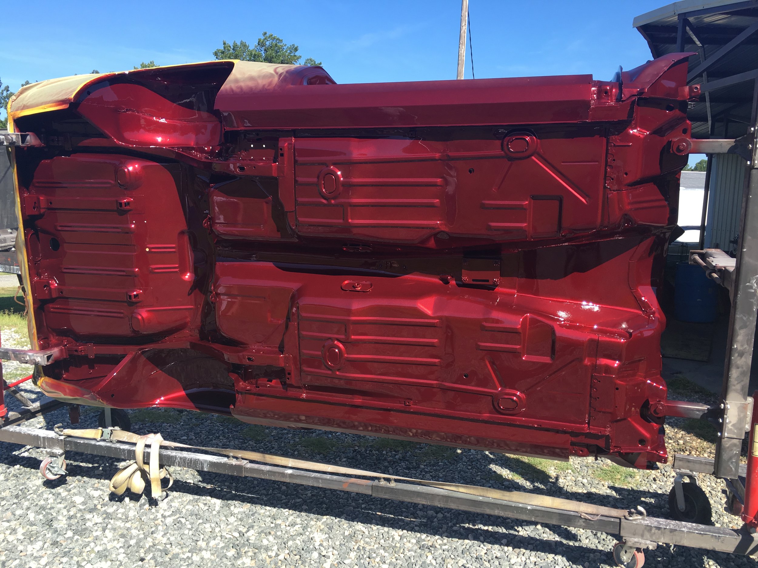 1969 Chevy Camaro Restoration - Process Photos